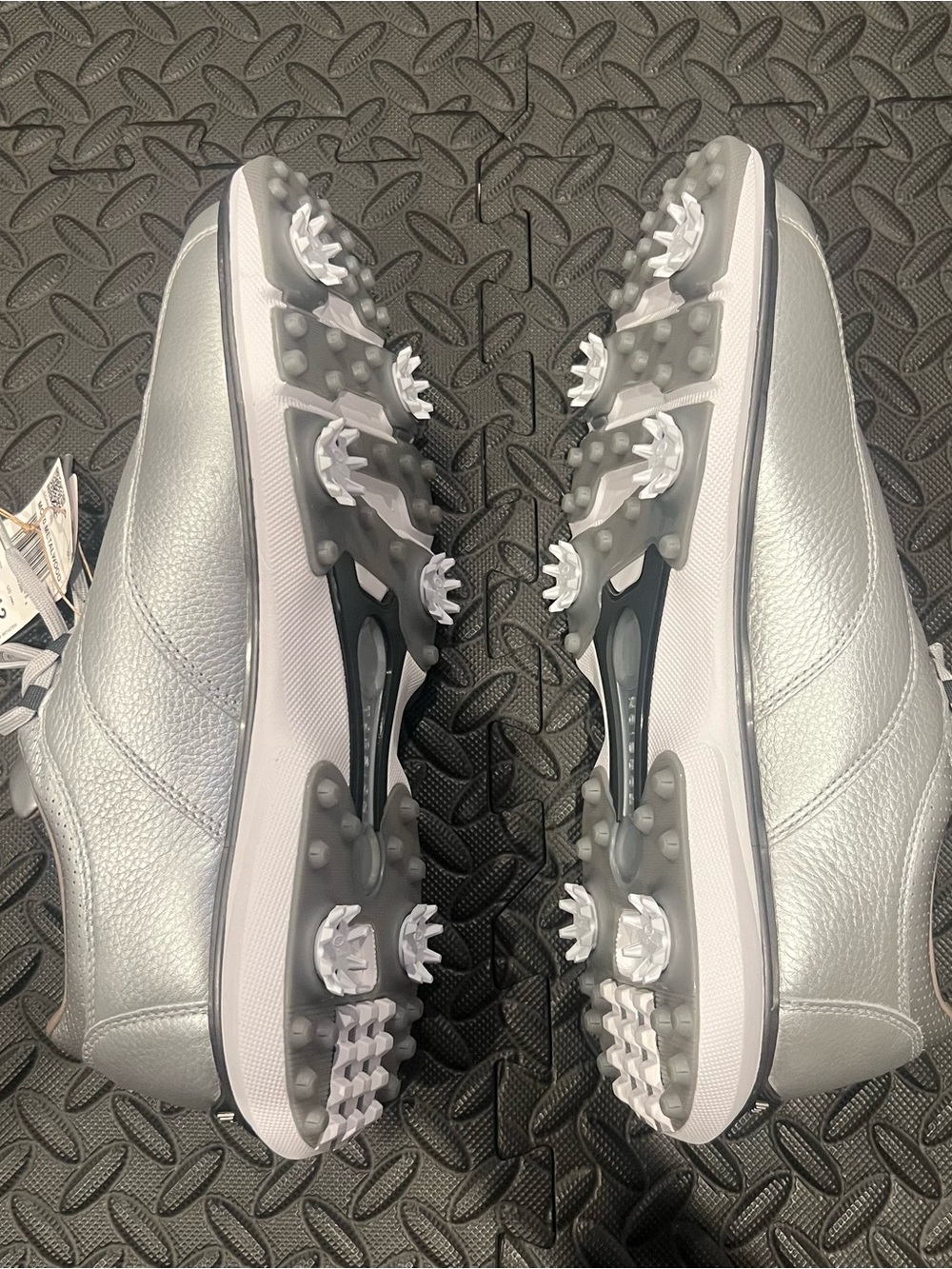 adidas MC70 Metalwood Golf ‘Silver Metallic’ JQ7260 Size 11 - Picture 4 of 9